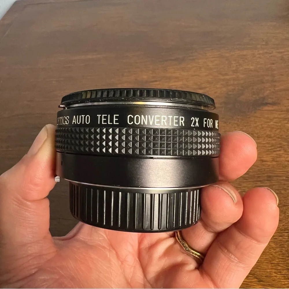 Toyo Optics Auto Tele Converter 2X for Nikon F Mount w/ Case & Caps Camera Lense